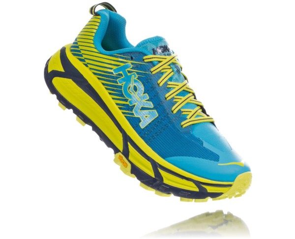 Hoka One One EVO Mafate 2 Mens UK - Blue Trail Running Shoes - WBPTV3716